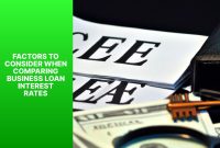 How To Compare Interest Rates For Loans