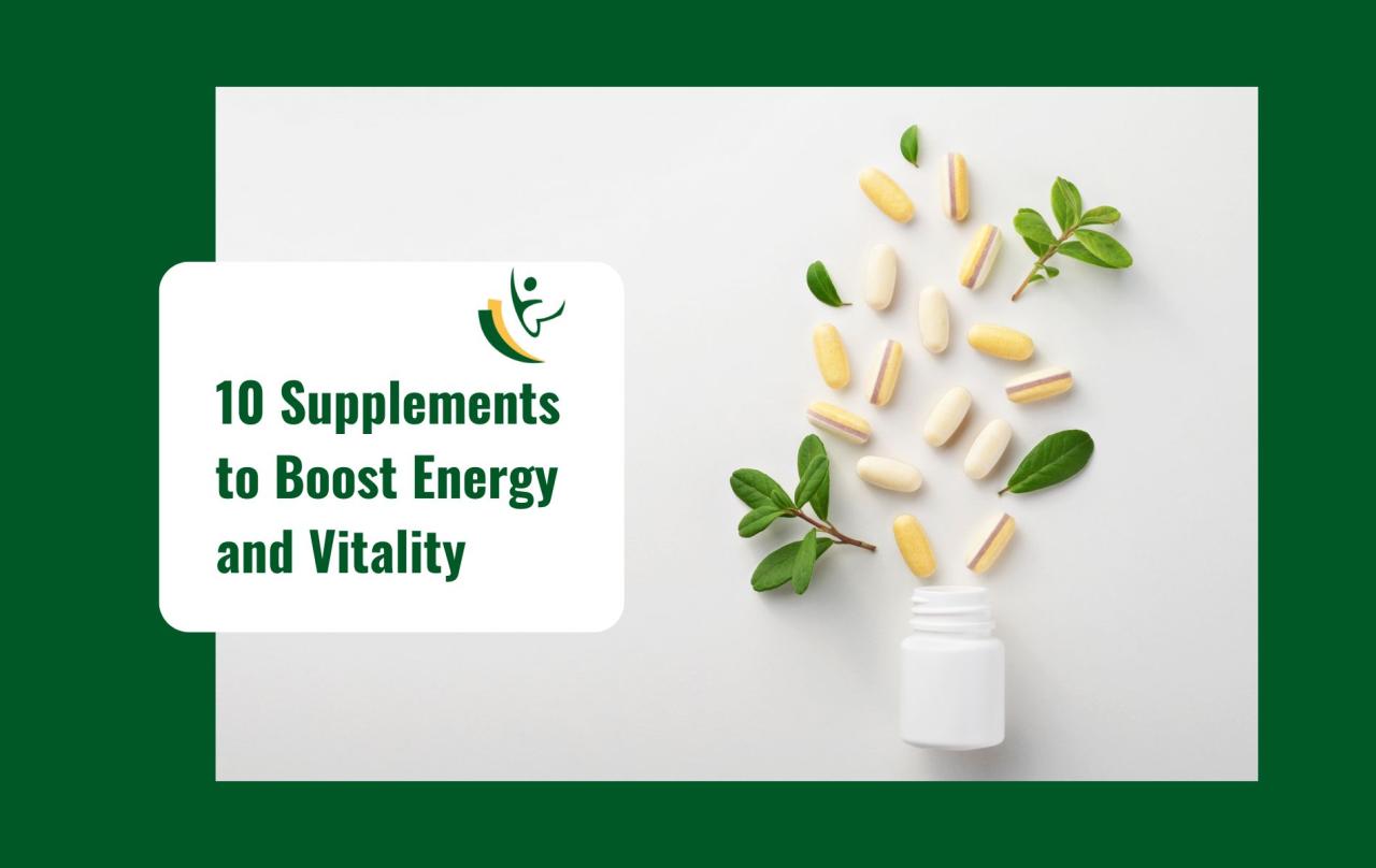 Natural Supplements For Overall Wellness And Vitality